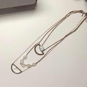 Boho layered necklace